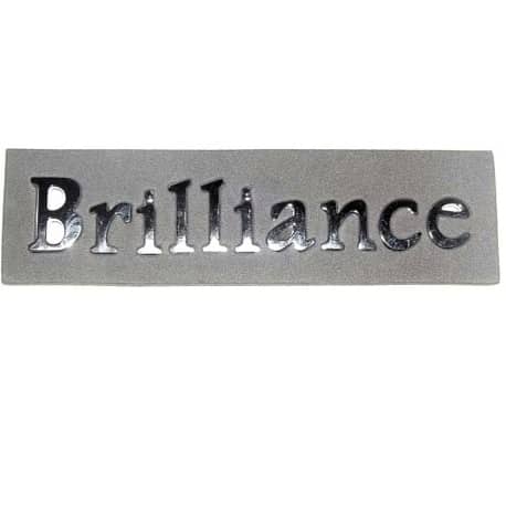 آرم صندوق عقب برلیانس نوشتار brilliance